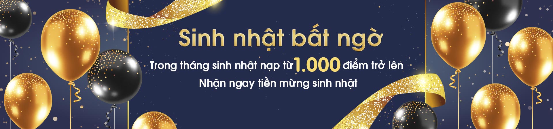 Chương trình khuyến mãi sinh nhật Kubet dành riêng cho người chơi tại Việt Nam Trong tháng sinh nhật nạp từ 1000 điểm trở lên để nhận tiền th